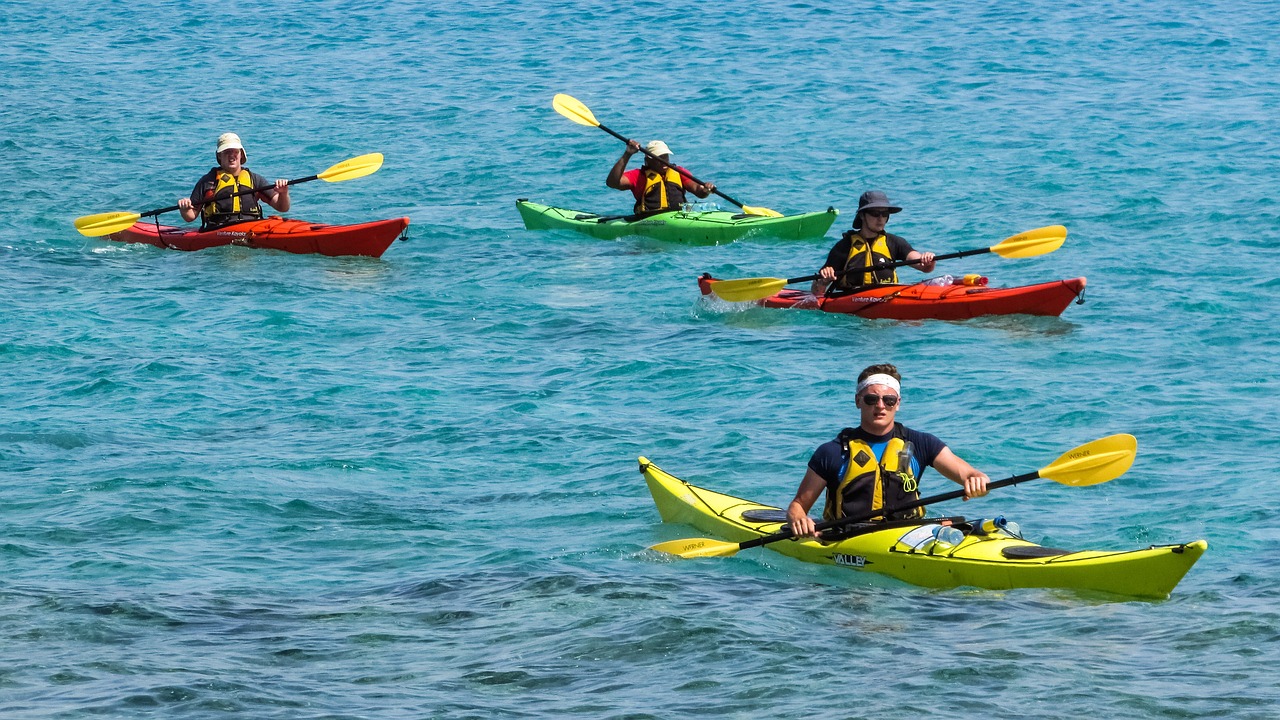 découvrez les plaisirs du kayaking ! explorez des paysages magnifiques tout en pagayant sur des eaux cristallines. que vous soyez débutant ou expert, vivez des aventures inoubliables au cœur de la nature.